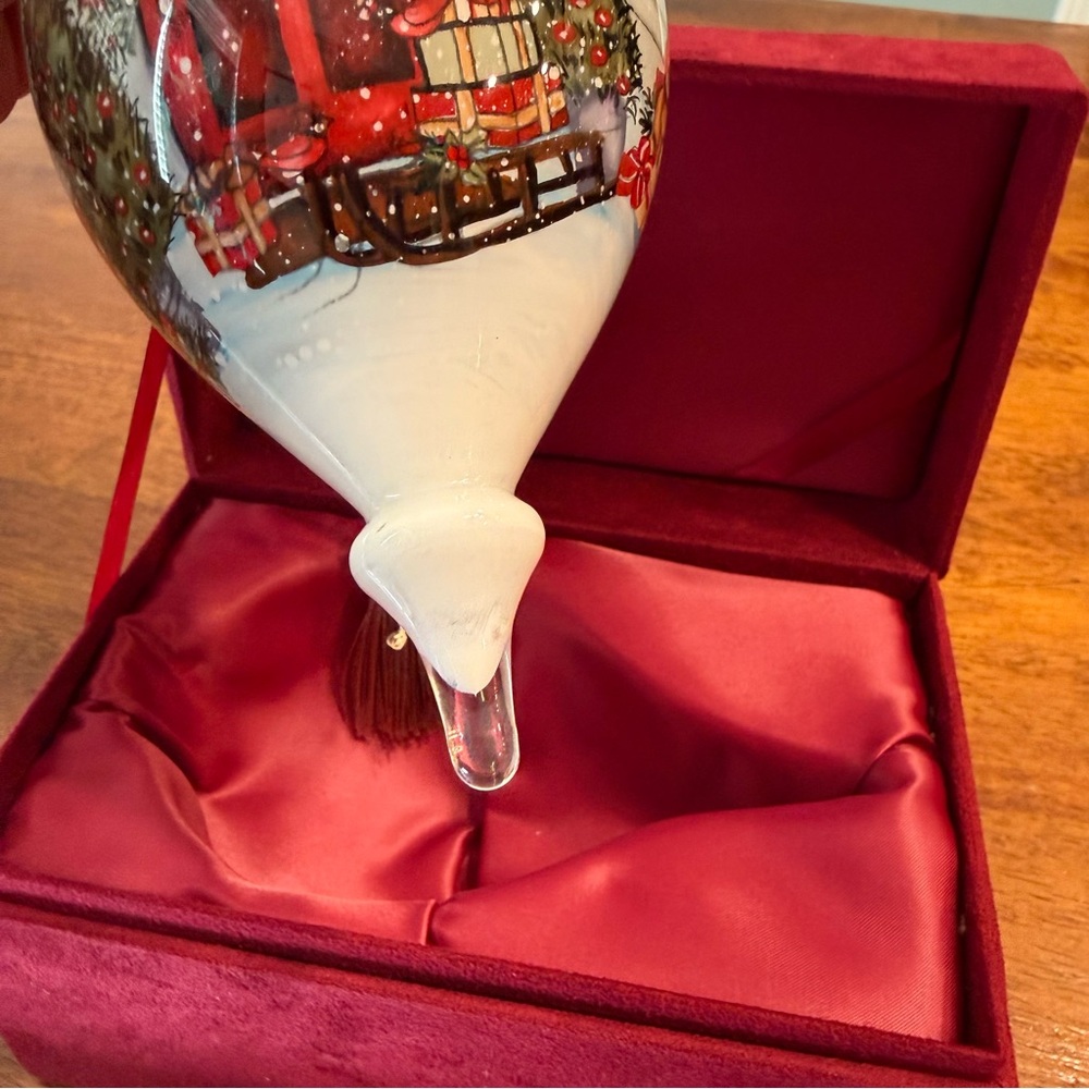 Susan Wright Home is where our story begins ornament with box - Picture 6 of 8